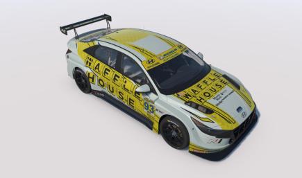 Light Waffle House livery for Elantra N