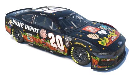 Peanuts Great Pumpkin throwback (night car)