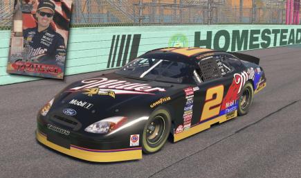 Rusty Wallace 1996 Miller Splash Ford Taurus