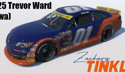 2025 Trevor Ward #01 Fast Track Racing 