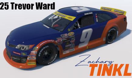 2025 Trevor Ward #9 Fast Track Racing 
