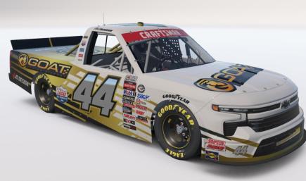 Matt Dickerson #44 GOAT Racing Diecast Chevy Silverado