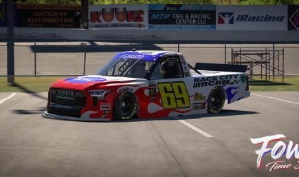 NASCAR Class C  red&blue 69