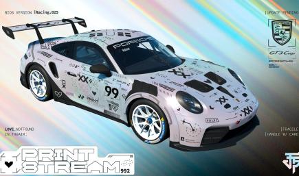 Porsche 992.2 Cup - Print Stream