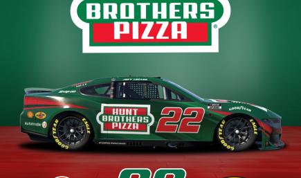 2026 Joey Logano Hunt Brothers Pizza Ford Mustang