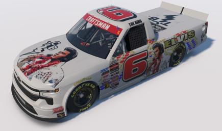 ELVIS NASCAR CRAFTSMAN TRUCK CHEVROLET SILVERADO