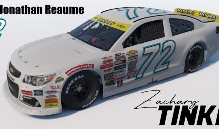 2025 Jonathan Reaume #72 Strike Mamba Racing