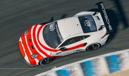 1970 Porsche Salzburg - Targa Florio - The Heart - Tribute - Porsche 992 GT3 Cup Car