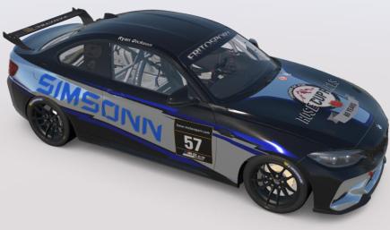 BMW M2 CS Racing FRITOSPORT SIMSONN Ryan Dickson