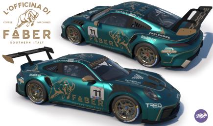 Porsche 992.2 Cup - Faber Coffee Machines