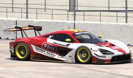 EMI McLaren 720s GT3 EVO .. NO#