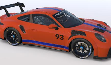 Orange and Blue