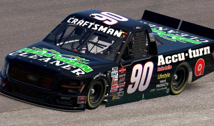 #90 Ed Berrier Mean Green 1998 FirstPlus Financial 200 / 2026 Craftsman Truck / Donlavey Racing