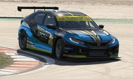 Arctic Honda Civic Type R TCR