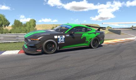 Carbon and metallic green