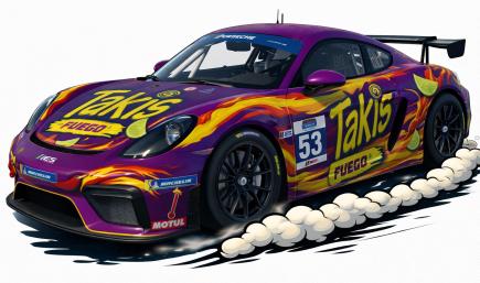 Takis (Fuego) - Porsche 718 Cayman GT4 Clubsport