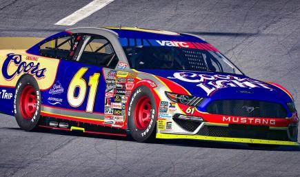 Coors Light Ford Mustang