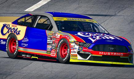 Coors Light Ford Mustang - No Number