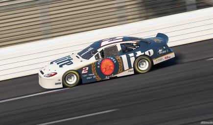 #2 Blue Miller Lite Ford Taurus SS
