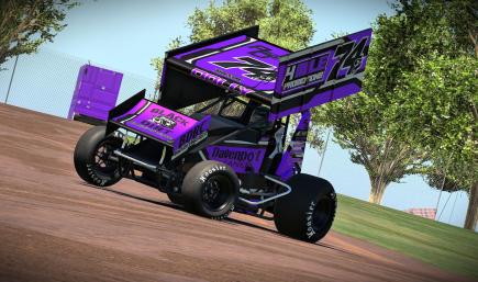 J. Dolly PurpleBlackSilver 74j