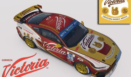 Victoria Cerveza Hecha Ford Mustang GT4