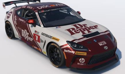 Dr. Pepper Pepsi Toyota GR86