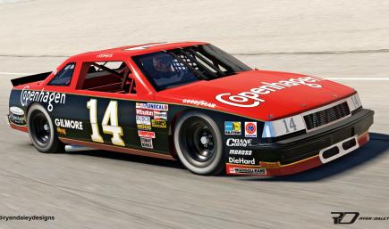 1987 #14 A.J. Foyt Copenhagen Oldsmobile - Early Season No Numbers