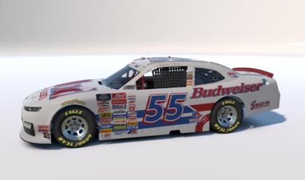 Budweiser sim stamped