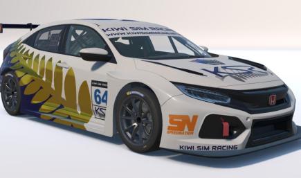 KSR - Kiwi Sim Racing - Honda Civic TCR - Gold