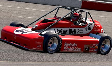 #81 Rich Vogler Kentucky Fried Chicken 1987 / 2026 USAC Silver Crown / Hemelgarn Enterprises