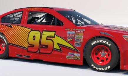 Cars Lightning McQueen ARCA Chevy SS