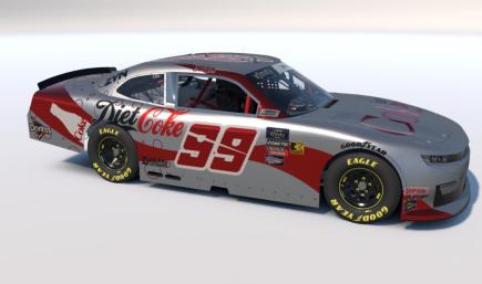 Gerry Powers #99 Diet Coke Xfinity Camaro - Metallic Finish
