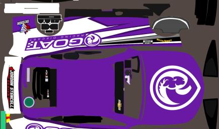 Sim Stamped Goat Racing Diecast