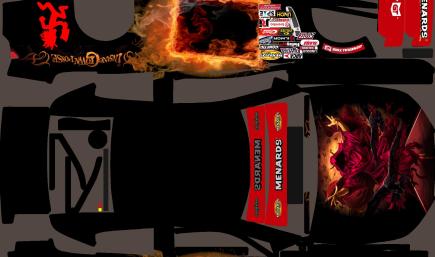 ARCA Chevy SS hatchetman