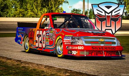 NASCAR Truck Optimus Prime Chevy