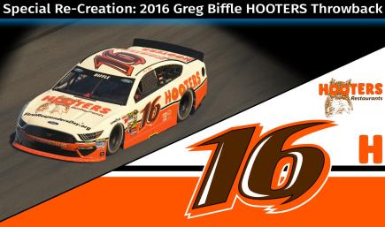 2016 Greg Biffle Hooters Ford