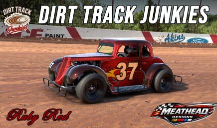 Dirt Track Junkies Ruby Red Legend