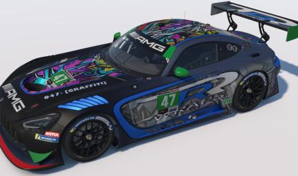 Race Wraps AMG GT3 - IMSA GTD