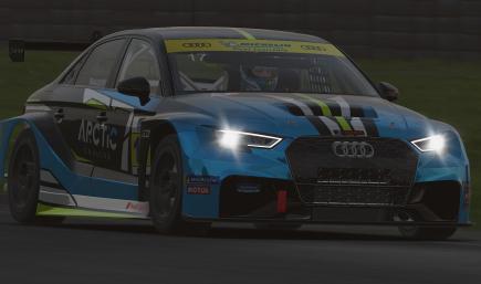 Arctic Audi RS3 TCR
