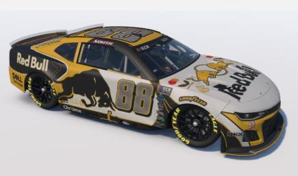 Red Bull White and Black alittle yellow