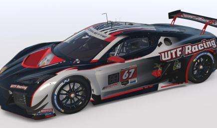 2026 Daytona 24hr Corvette Custom Number