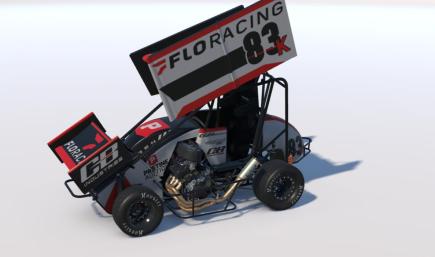Kyle Larson 2025 Tulsa Micro Sprint