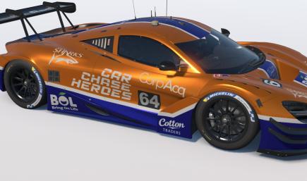 Orange Racing McLaren 720s as raced in 2024 by Simon Orange and Tom Roche