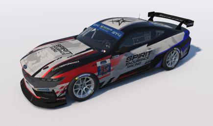 Spirit Endurance Racing Mustang GT4 Paint