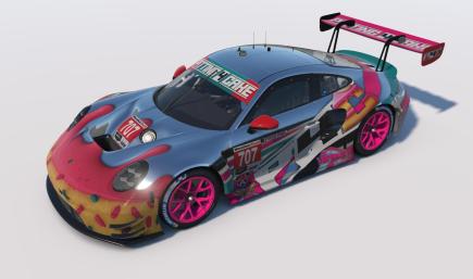 Pitting 4 Cake IMSA GTD Pro Porsche 911 GT3 R