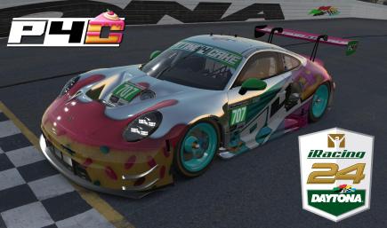 Pitting 4 Cake 24 Hours of Daytona Porsche 911 GT3 R