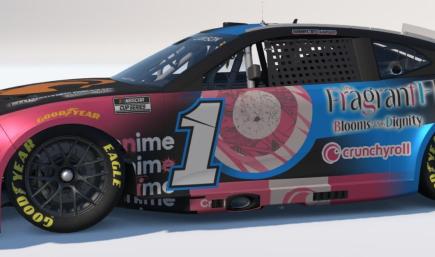 #1 CrunchyRoll FlagrantFlower Black Chevy