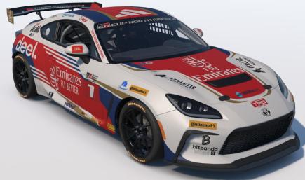 Fly Emirates Toyota GR86