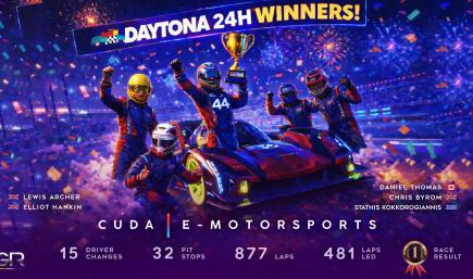 Cuda eMotorsports - 26 Daytona 24h Livery