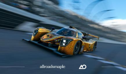 AO Racing Spike Reborn in Gold for 2026 adapted for LMP3